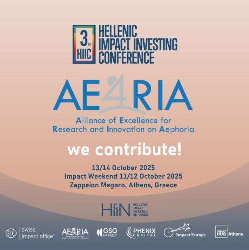 Hellenic Impact Investing Conference 2025 Hellenic Impact Investing Conference 2025