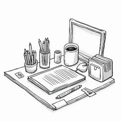 Office supplies and stationery