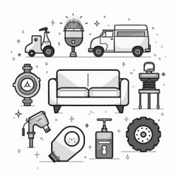 Industrial Design (Consumer Goods, Furniture, Appliances, Automotive Parts) 